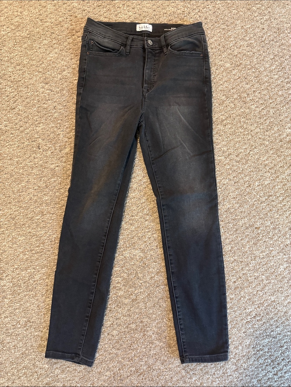 Nicole Miller SoHo Ankle Skinny High Rise Jeans